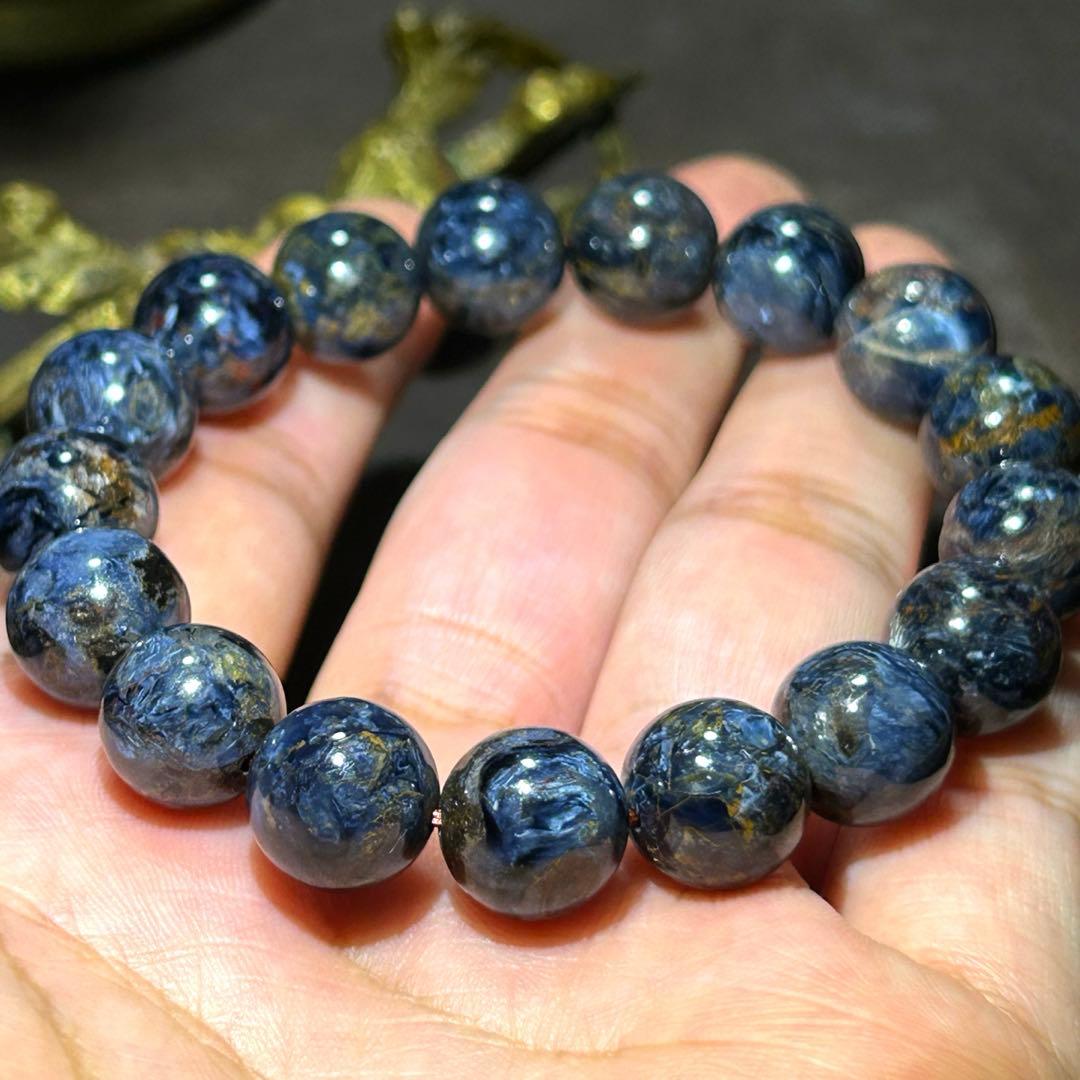 ☆ まあちやん様！王者腕飾②！極美！龍神！ブルー　ピーターサイト　ブレス