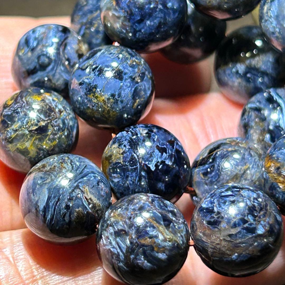 ☆ まあちやん様！王者腕飾②！極美！龍神！ブルー　ピーターサイト　ブレス