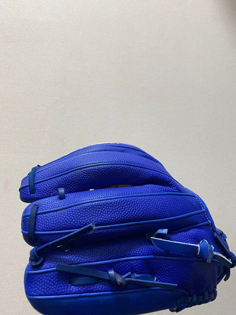 Wilson ウィルソン　内野手用　軟式グローブ 青　D-MAX