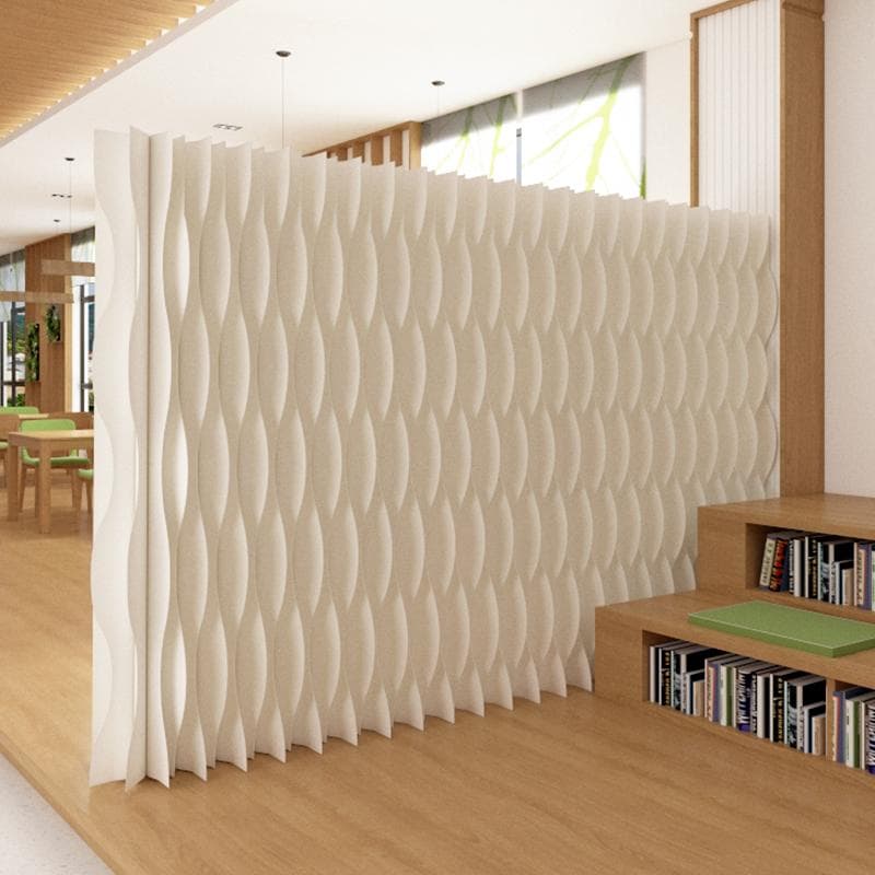 折りたたみパーテーション間仕切り高さ2ｍ長さ1ｍ-2ｍ組立不要目隠し区切り