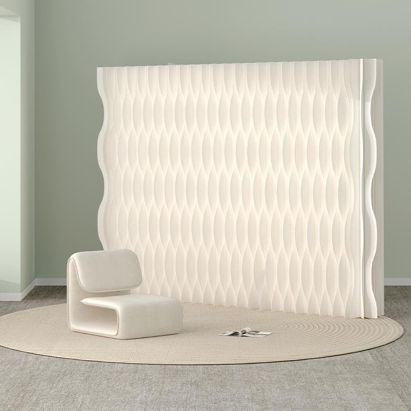 折りたたみパーテーション間仕切り高さ2ｍ長さ1ｍ-2ｍ組立不要目隠し区切り