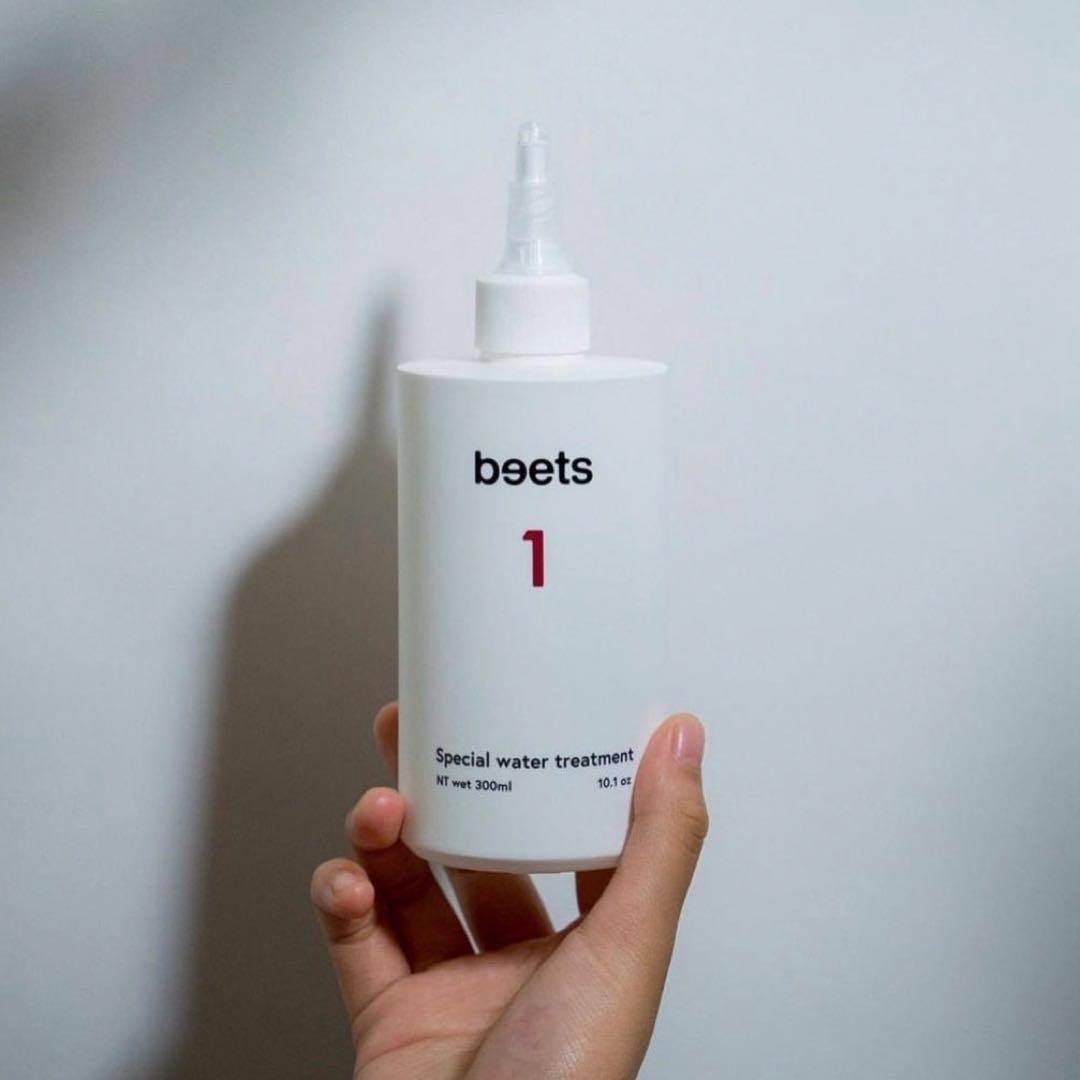 【未使用】beets ビーツ ウォータートリートメント3本 （フェイスマスク付）
