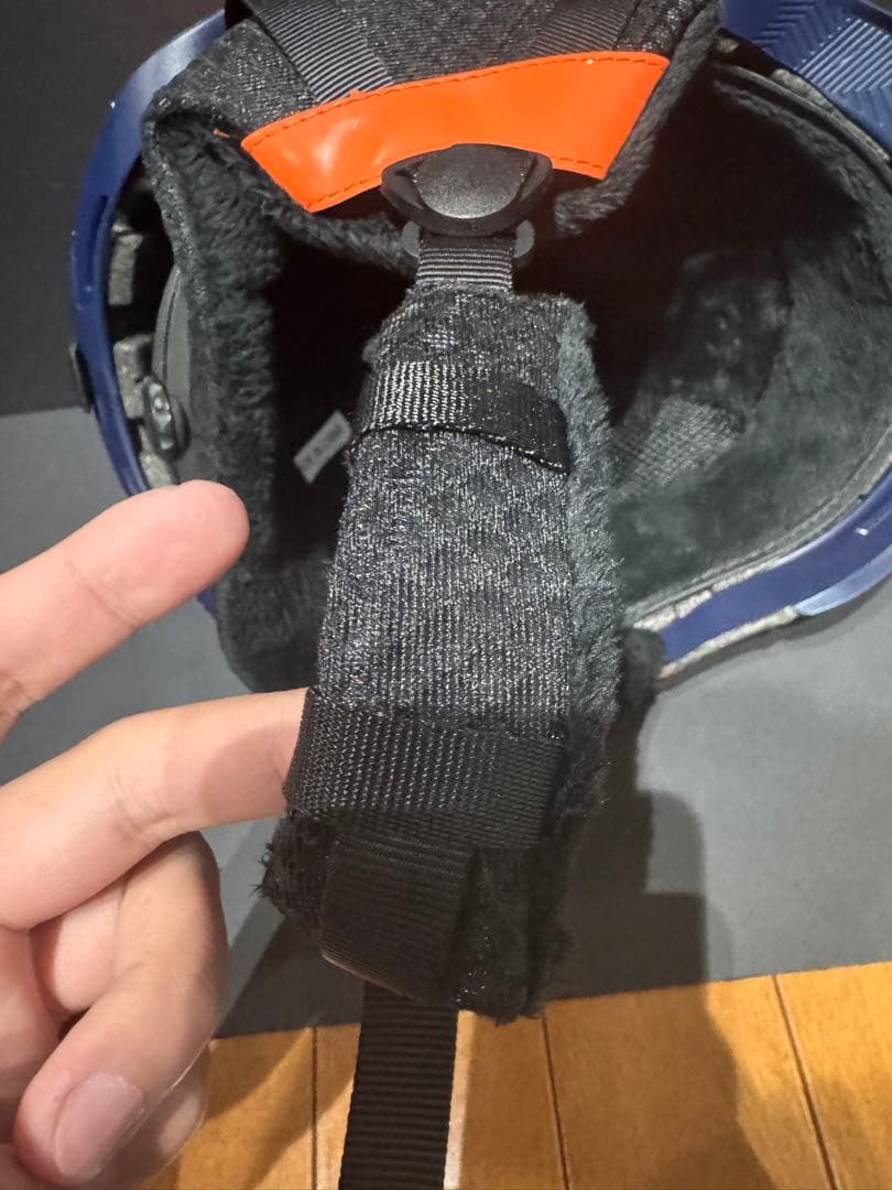 SALOMON サロモン ヘルメット 型式不明 オレンジ