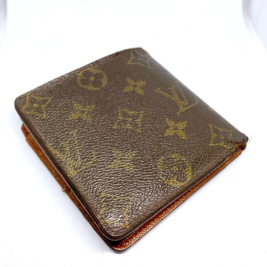863 ルイヴィトン モノグラム　長財布　折り財布　マルコ