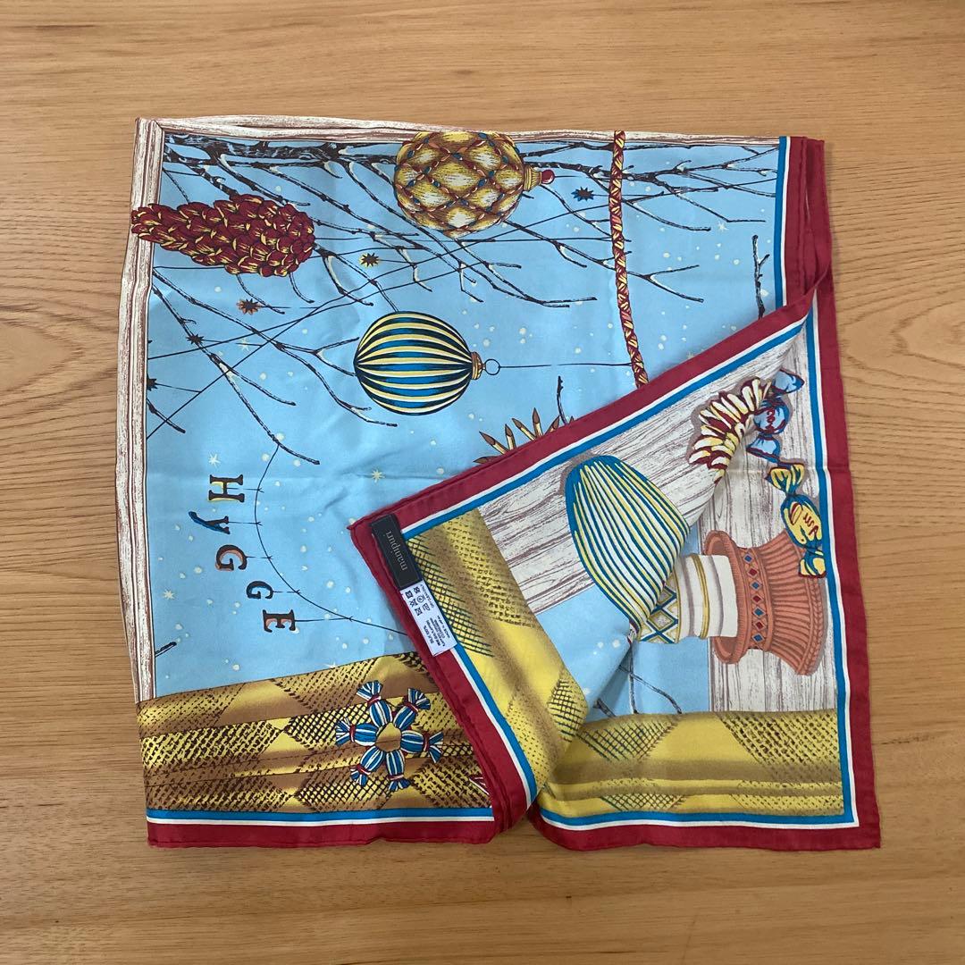 マニプリ冬の風景 スカーフ