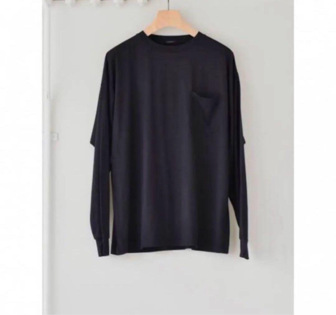 COMOLI 21aw サマーウール長袖クルー 3