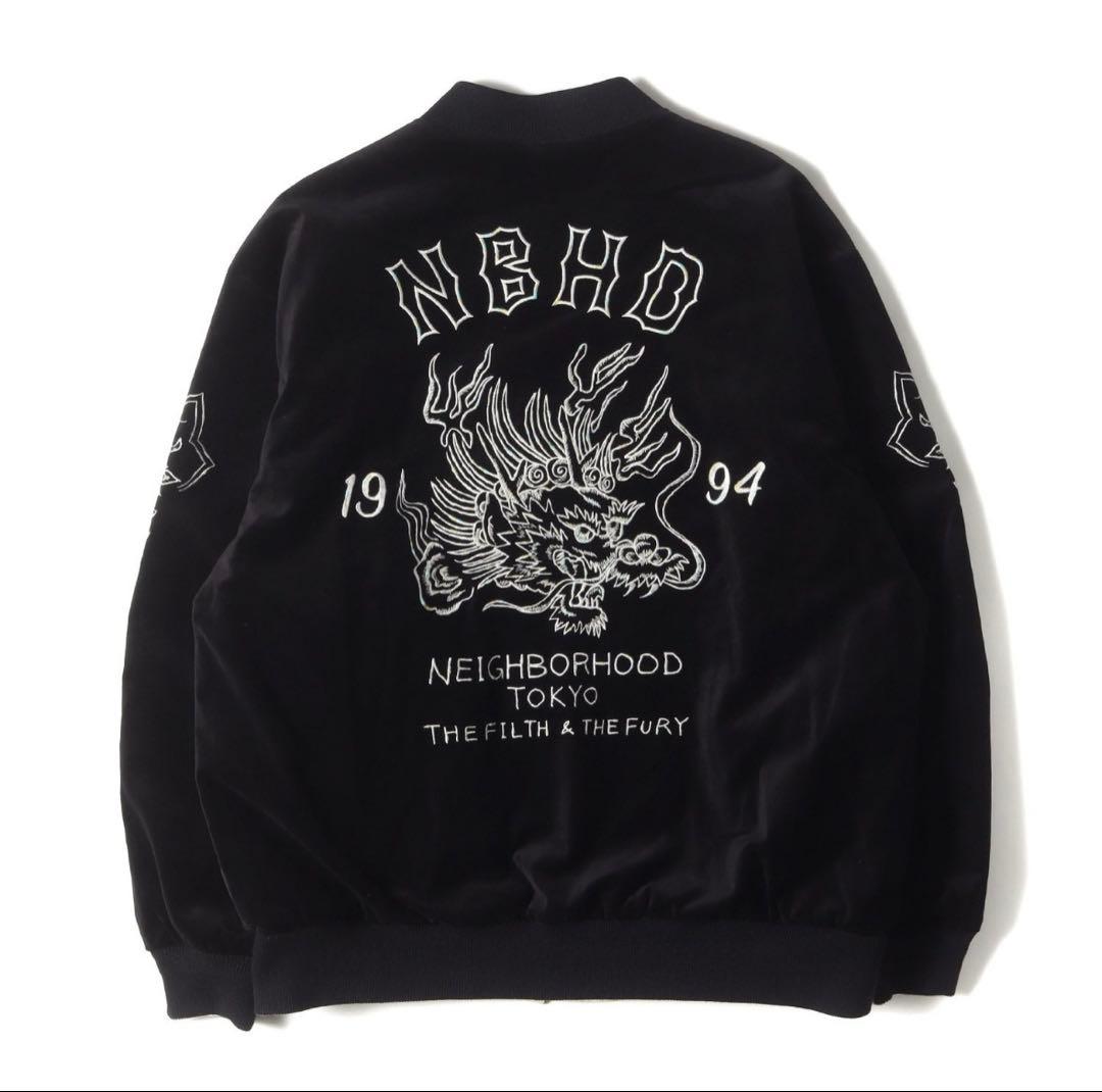 新品 M 未使用 NEIGHBORHOOD SOUVENIR JACKET 黒