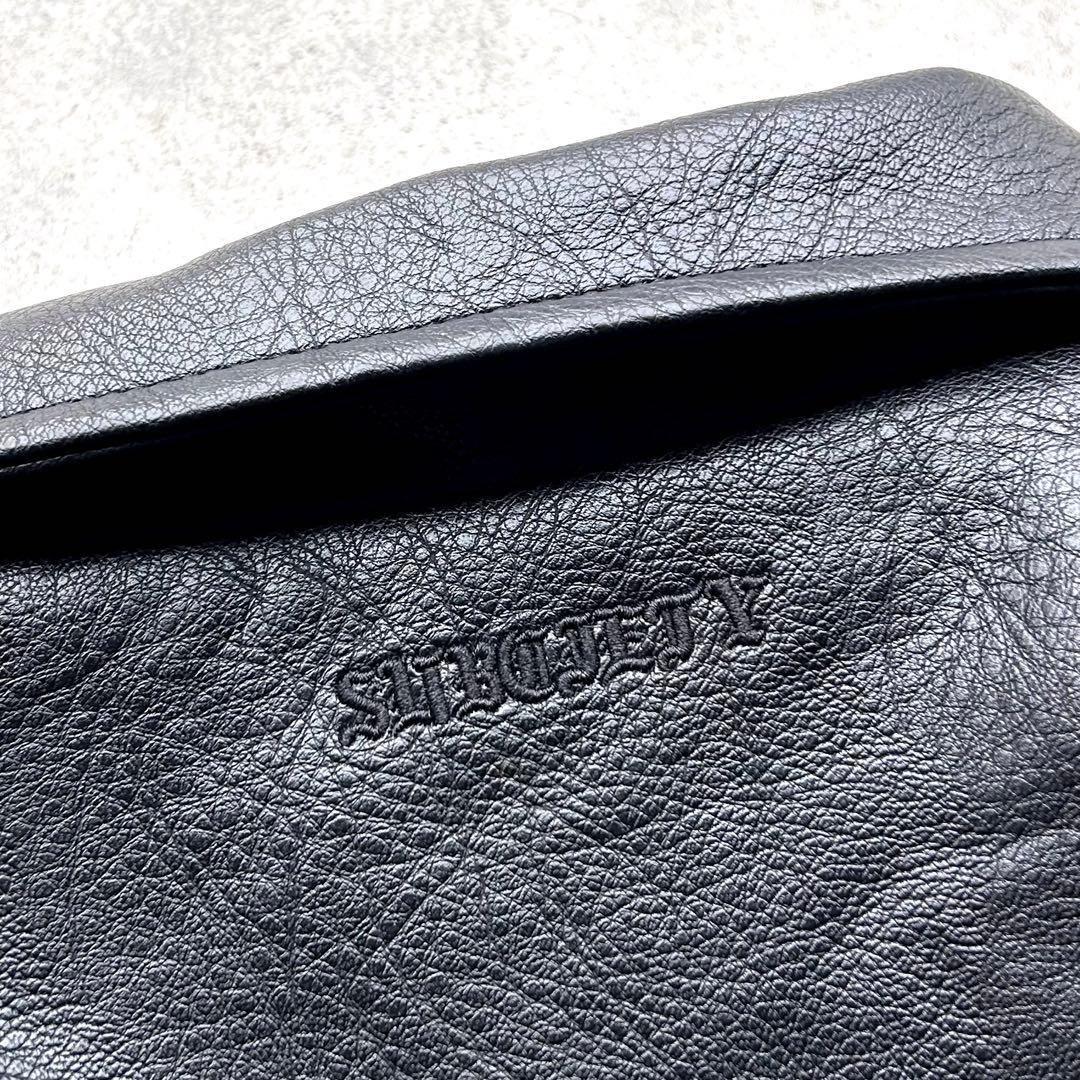 専用！未使用級 最新 Subciety 裏地 ペイズリー柄 レザージャケット