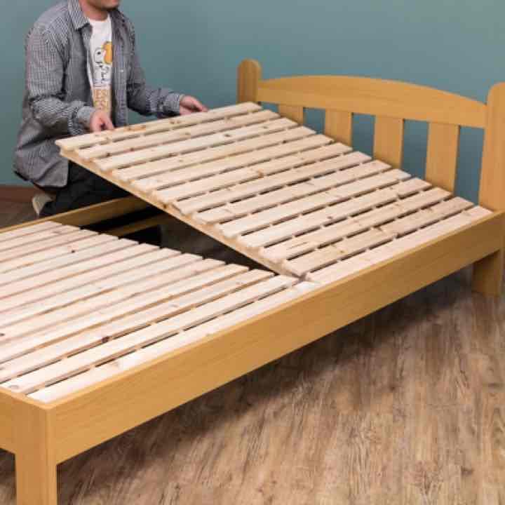 シングルベッド (ナチュラル)