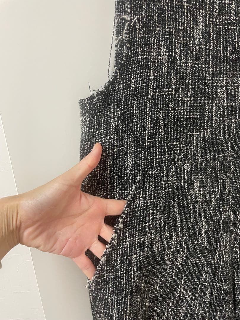 【美品】IENA　イエナ　ツイードオールインワン　2022AW