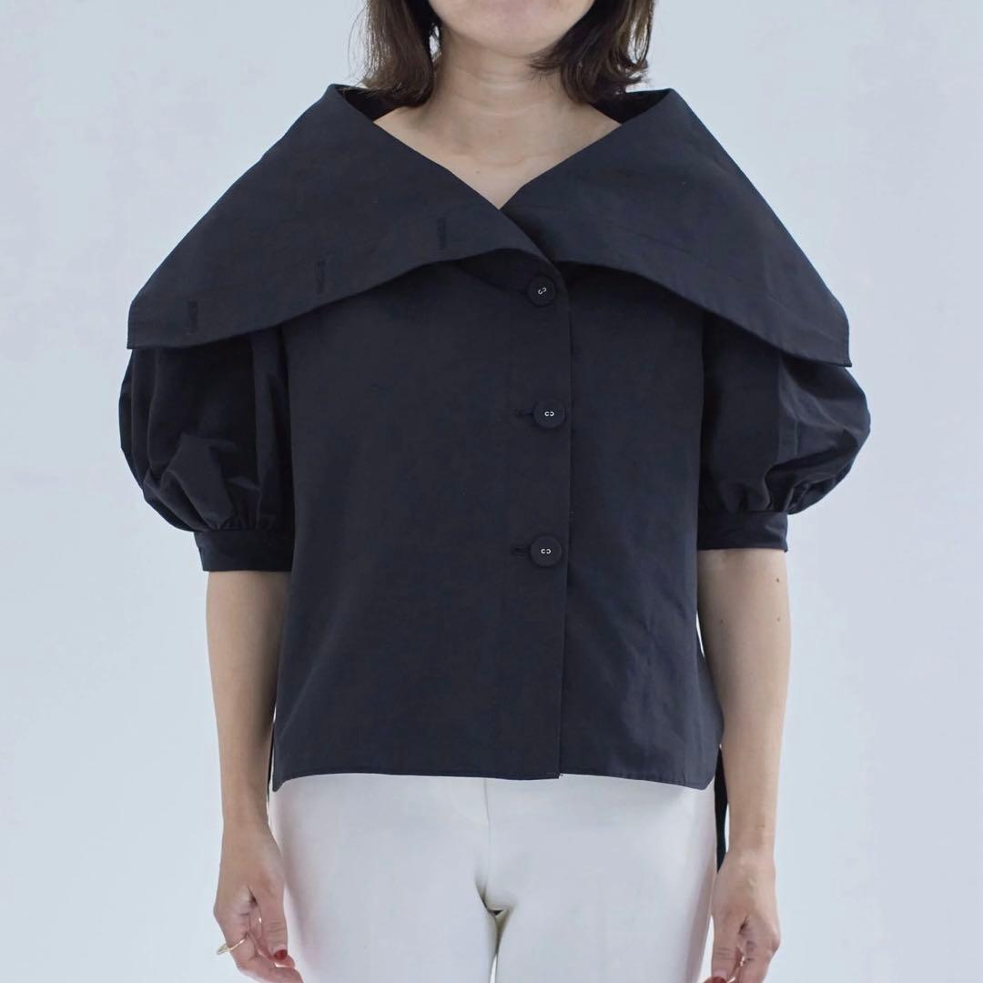 RIKO Tokyo Catherine blouse セーラー ブラウス 黒