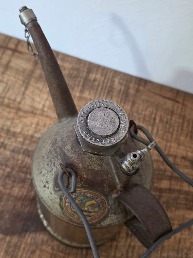 Z*i様 激レア　ビンテージ給油缶　ビンテージストーブ　石油ストーブ　ドイツ製