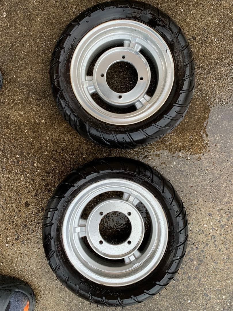 祐*樹様 モンキー、ゴリラ130/50-8インチ タイヤ ホイールセット