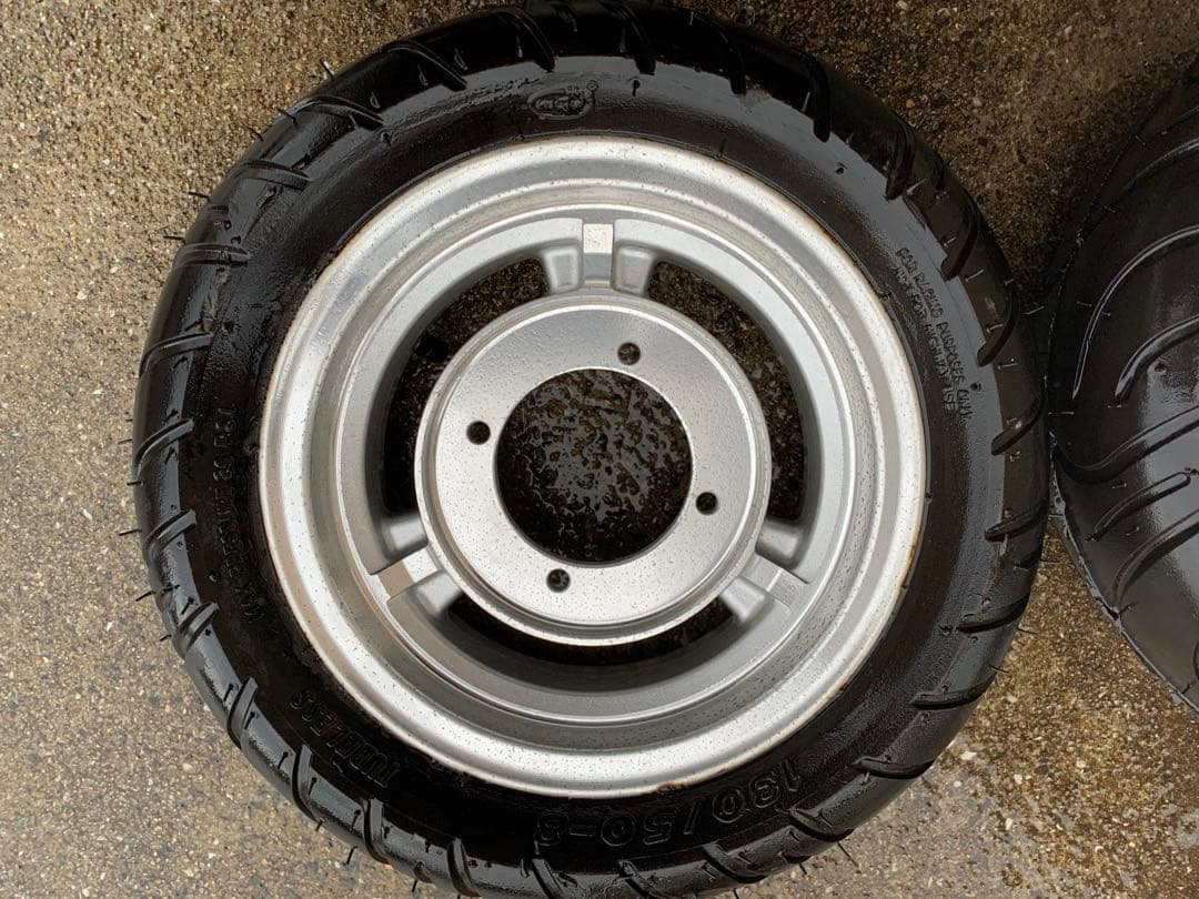 祐*樹様 モンキー、ゴリラ130/50-8インチ タイヤ ホイールセット