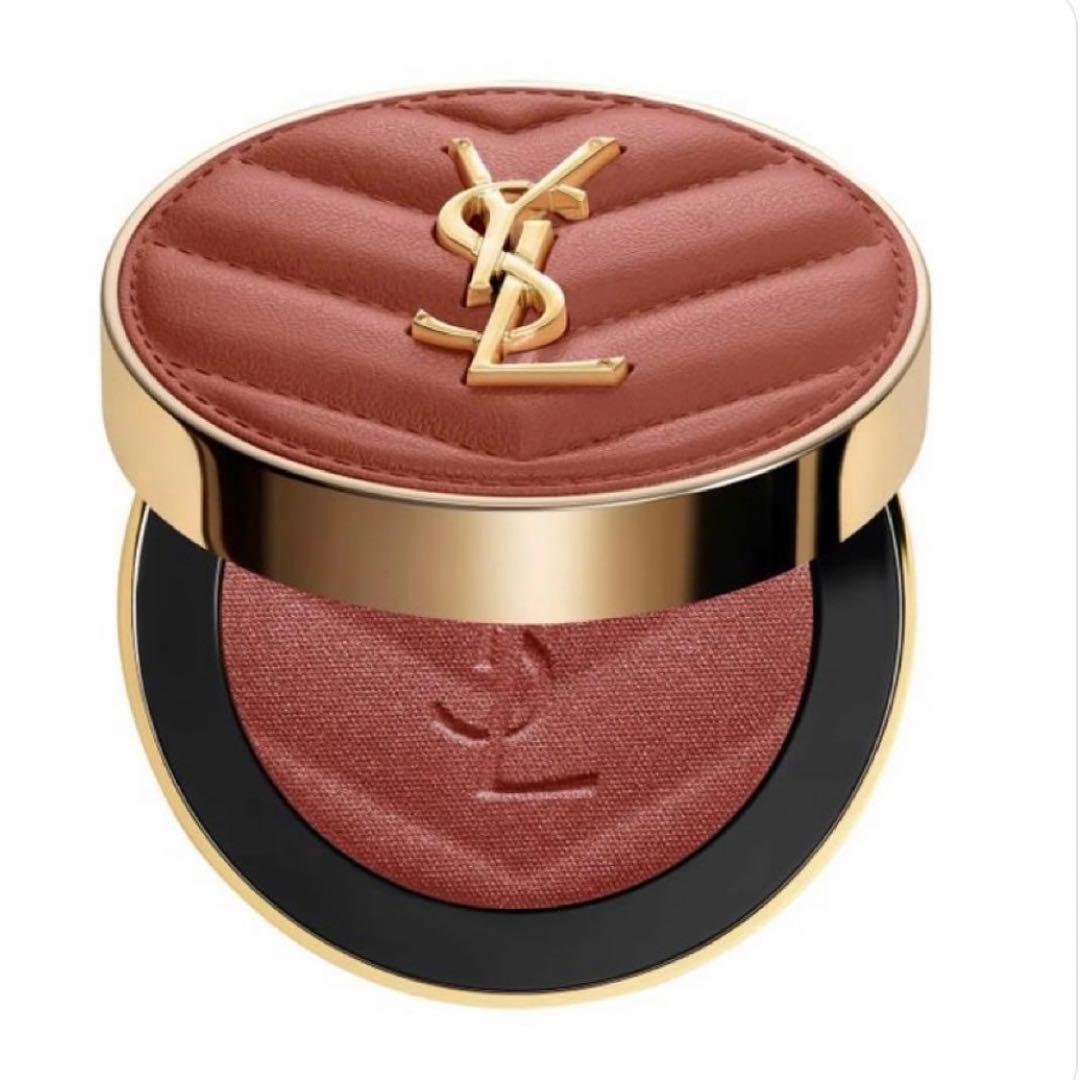 新品ＹＳＬ　メイクミーブラッシュパウダー 12 ハニームーン