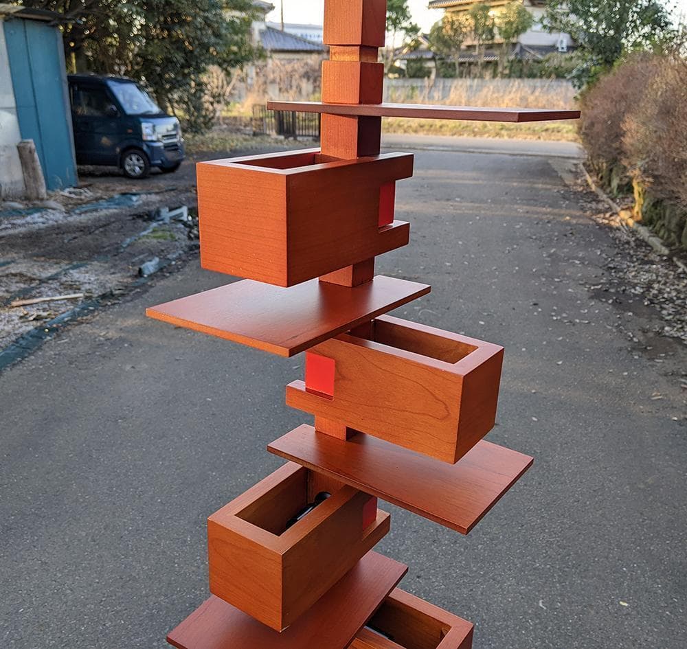 フランク・ロイド・ライト タリアセン2 フロアスタンド フロアライト Hi 茶