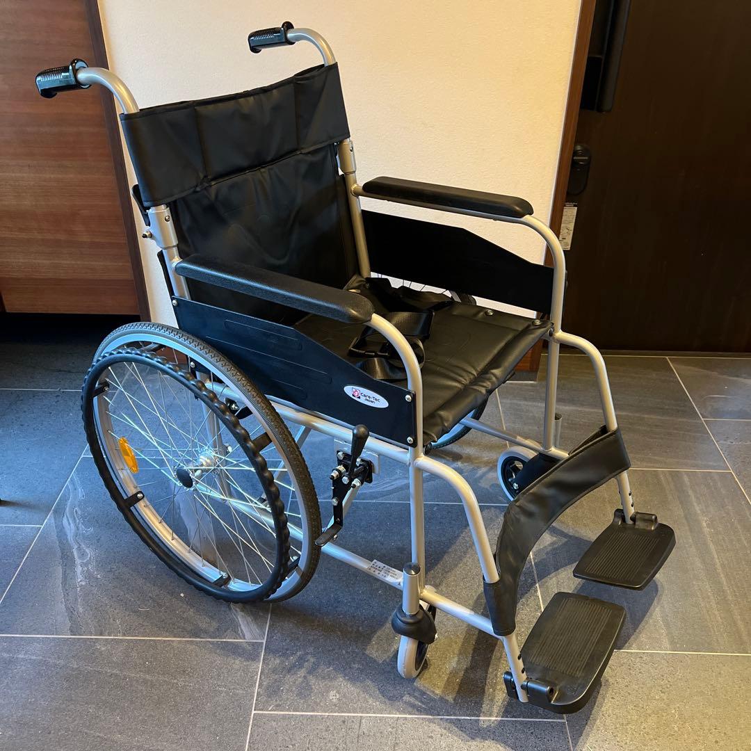 自走用車椅子 アルミ製 黒