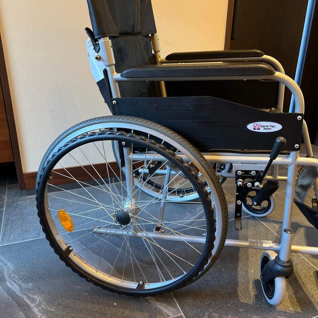 自走用車椅子 アルミ製 黒