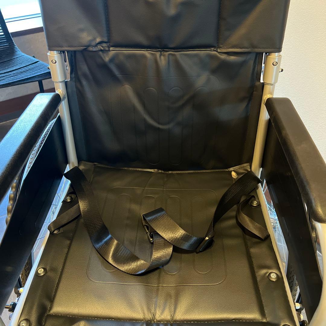 自走用車椅子 アルミ製 黒