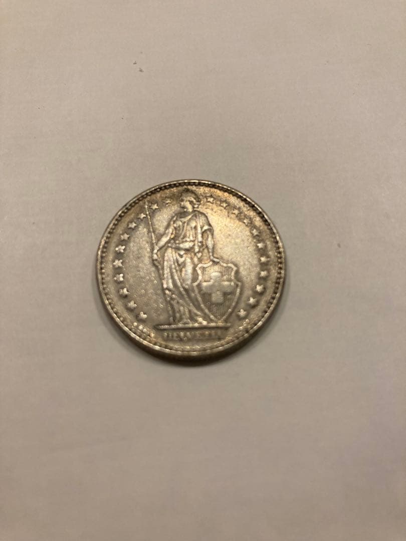 1969年 スイス2フラン 硬貨