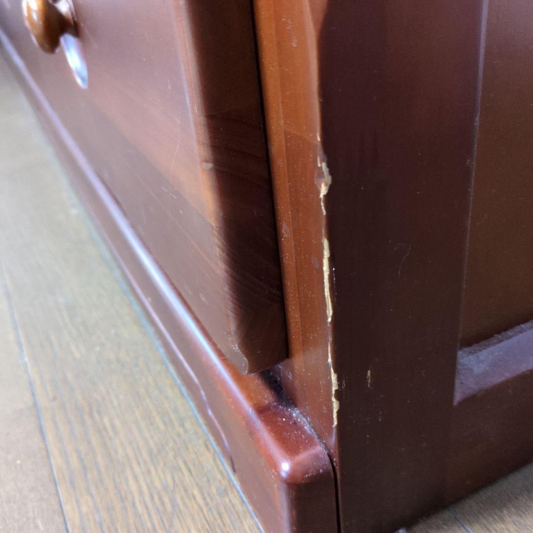 アンティーク 家具 ブラウン系 木製 チェスト 引き出し 大容量 ヴィンテージ