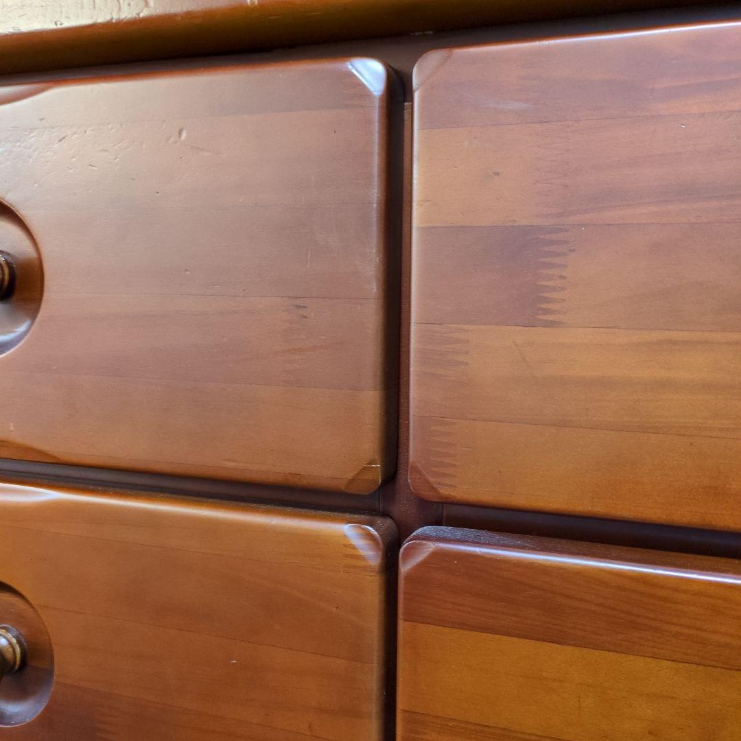 アンティーク 家具 ブラウン系 木製 チェスト 引き出し 大容量 ヴィンテージ