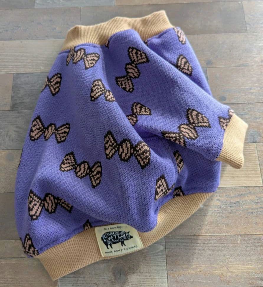 ハンドメイドフレブル服no.りぼん柄