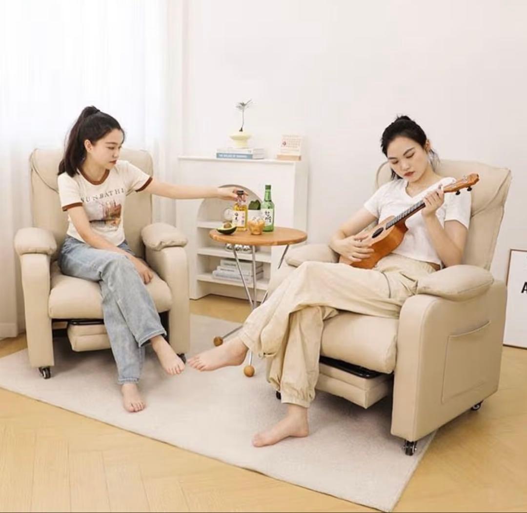 ✨大特価✨ソファー・ソファーチェア・デスクチェア リクライニング＆オットマン付き