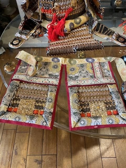 伝統的 五月人形 豪華な装飾