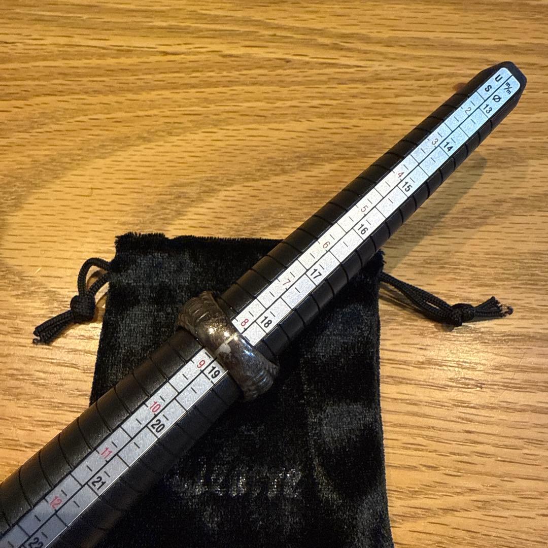 ビザール　コブラデザイン シルバーリング オニキス