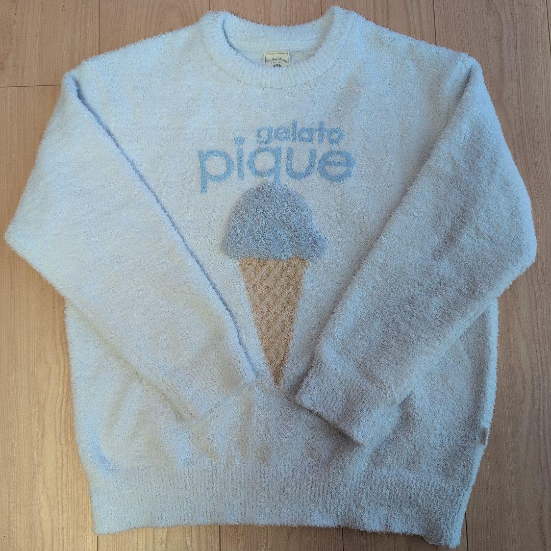 ベビモコアイスジャガードプルオーバー　ルームウェア　ジェラートピケ