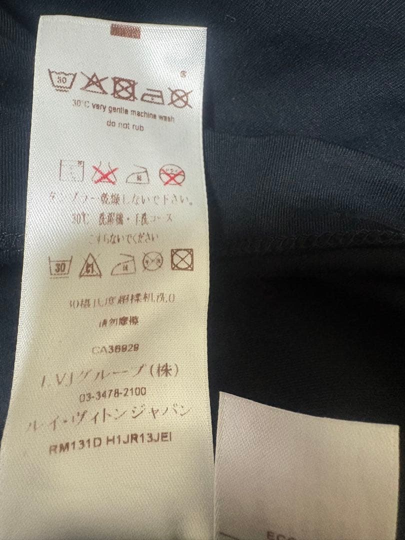 Louis Vuitton ブラック 長袖カットソー