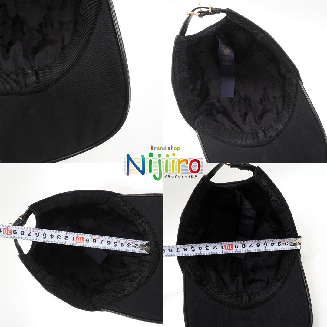 【ほぼ新品】ルイヴィトン カレ LV アイコニック キャップ　帽子 1662