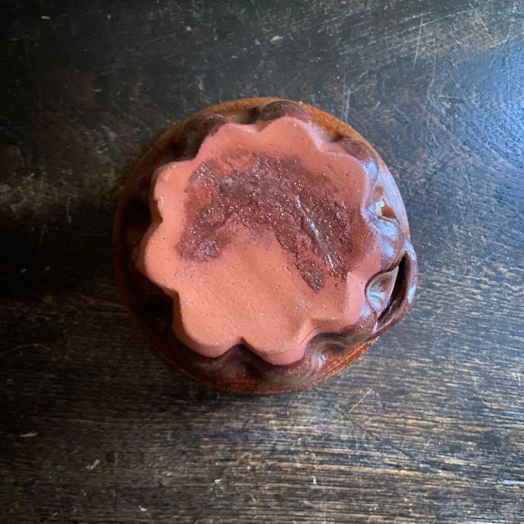 フランスアンティーク　陶器製　クグロフ型　お菓子型　2個セット