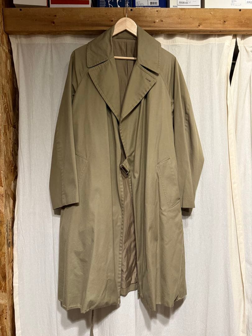 新年特価 COMOLIタイロッケンコートコットンギャバ 17SSサイズ : 1