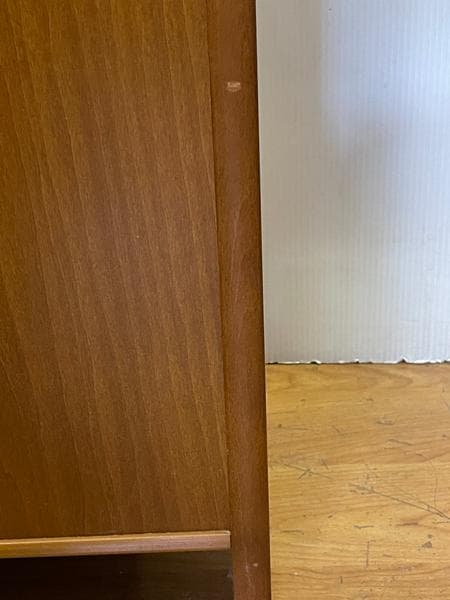 じゅりッツェルオールドカリモク 電話台 FAX台 キャビネット 昭和レトロ