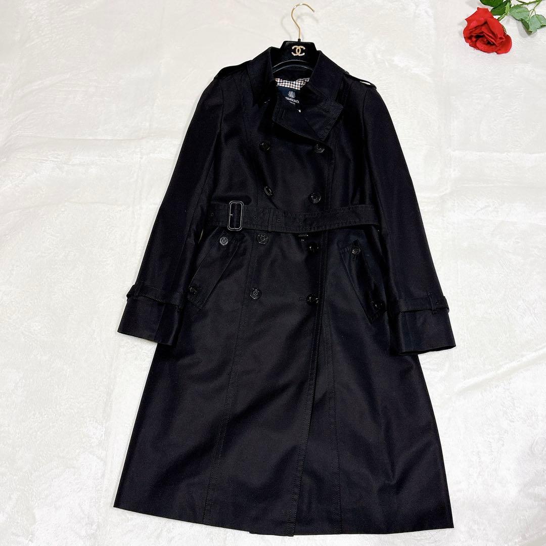 未使用✨　アクアスキュータム　トレンチコート　ライナー　ブラック　8