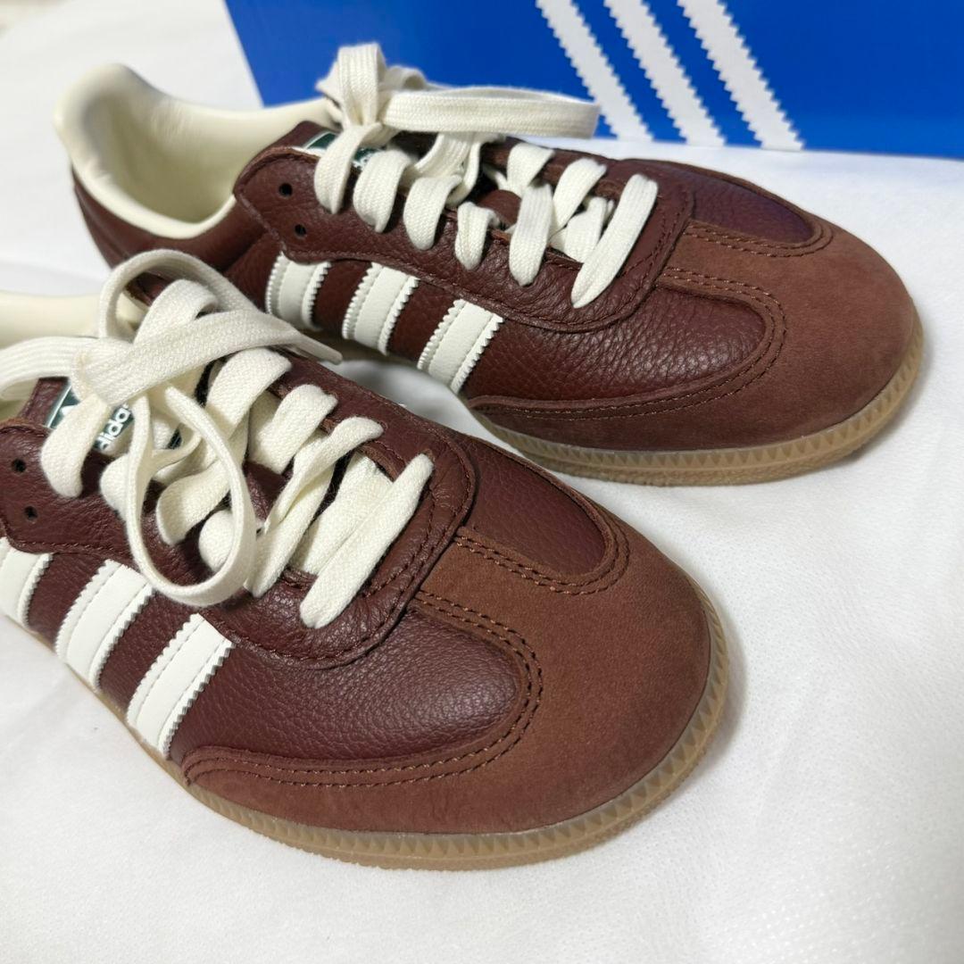 アディダスオリジナルスサンバOGスニーカーSamba OGレディースブラウン
