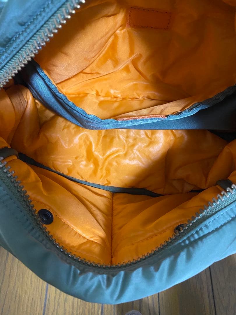 【中古・美品】PORTER タンカー ウエストバッグ セージグリーン