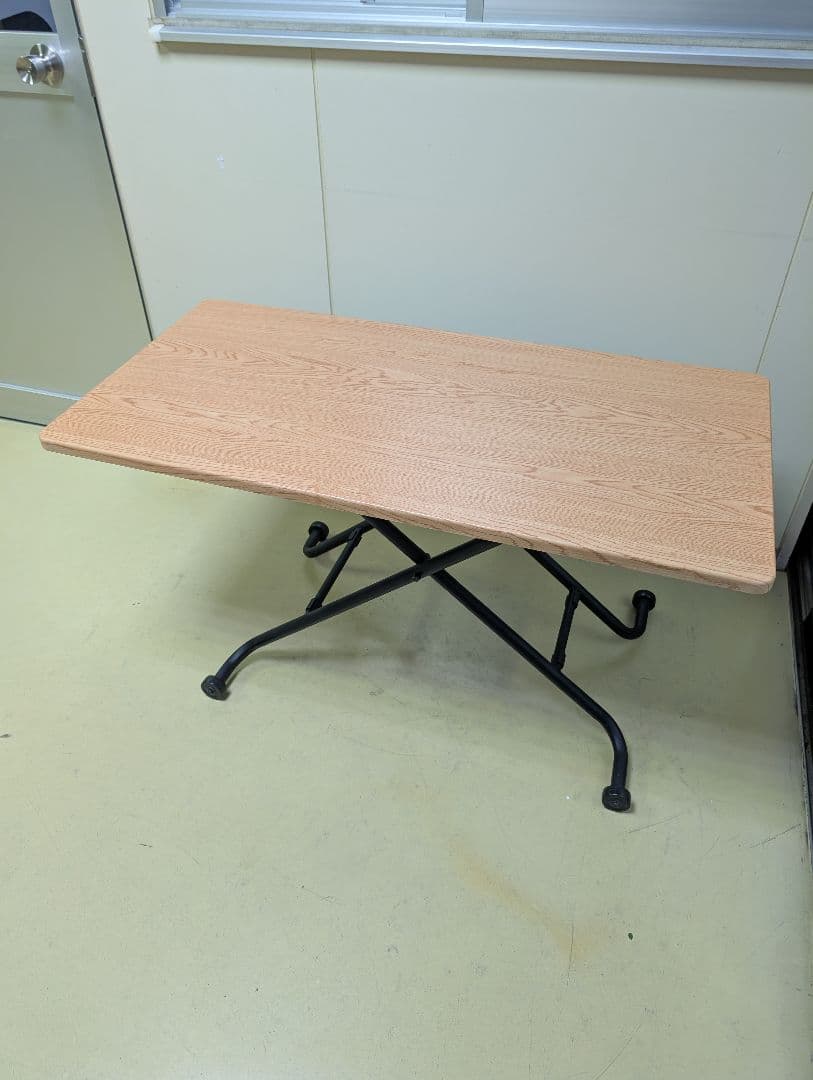 ニトリ 昇降テーブル ライザN ライトブラウン※一部地域配送無料