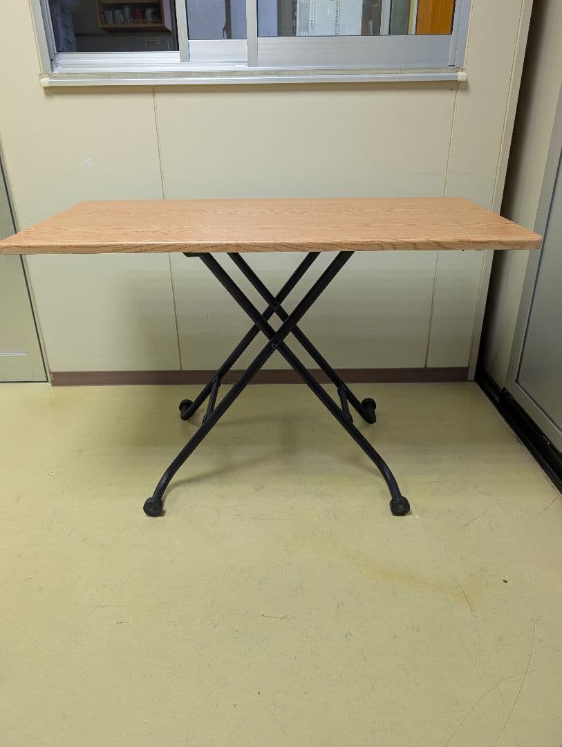 ニトリ 昇降テーブル ライザN ライトブラウン※一部地域配送無料