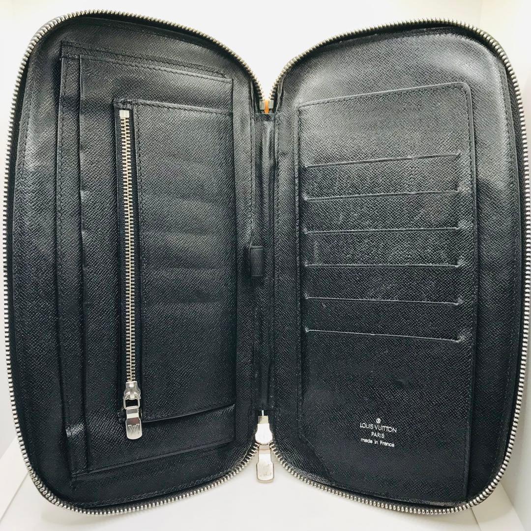 ルイヴィトン✨タイガ オーガナイザー アトール トラベルケース 黒 アルドワーズ