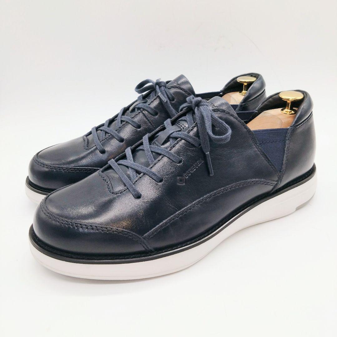 リーガルウォーカー ゴアテックス シューズ 343W ネイビー 25cm　023