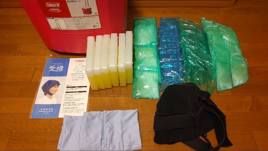 頭部冷却用帽子　愛帽　アイスジャパン　（3時間分)