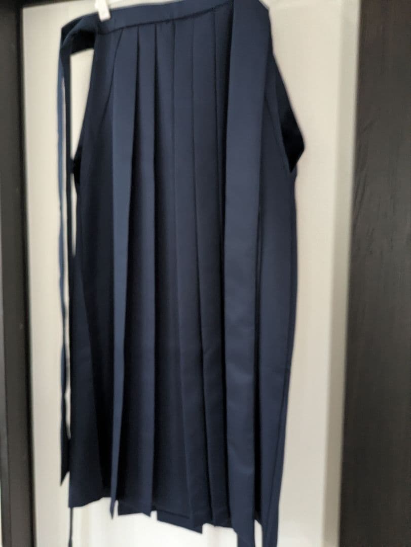 袴4点セット+着付け9点セット150cm160cm　フリーサイズ　オレンジ 花柄