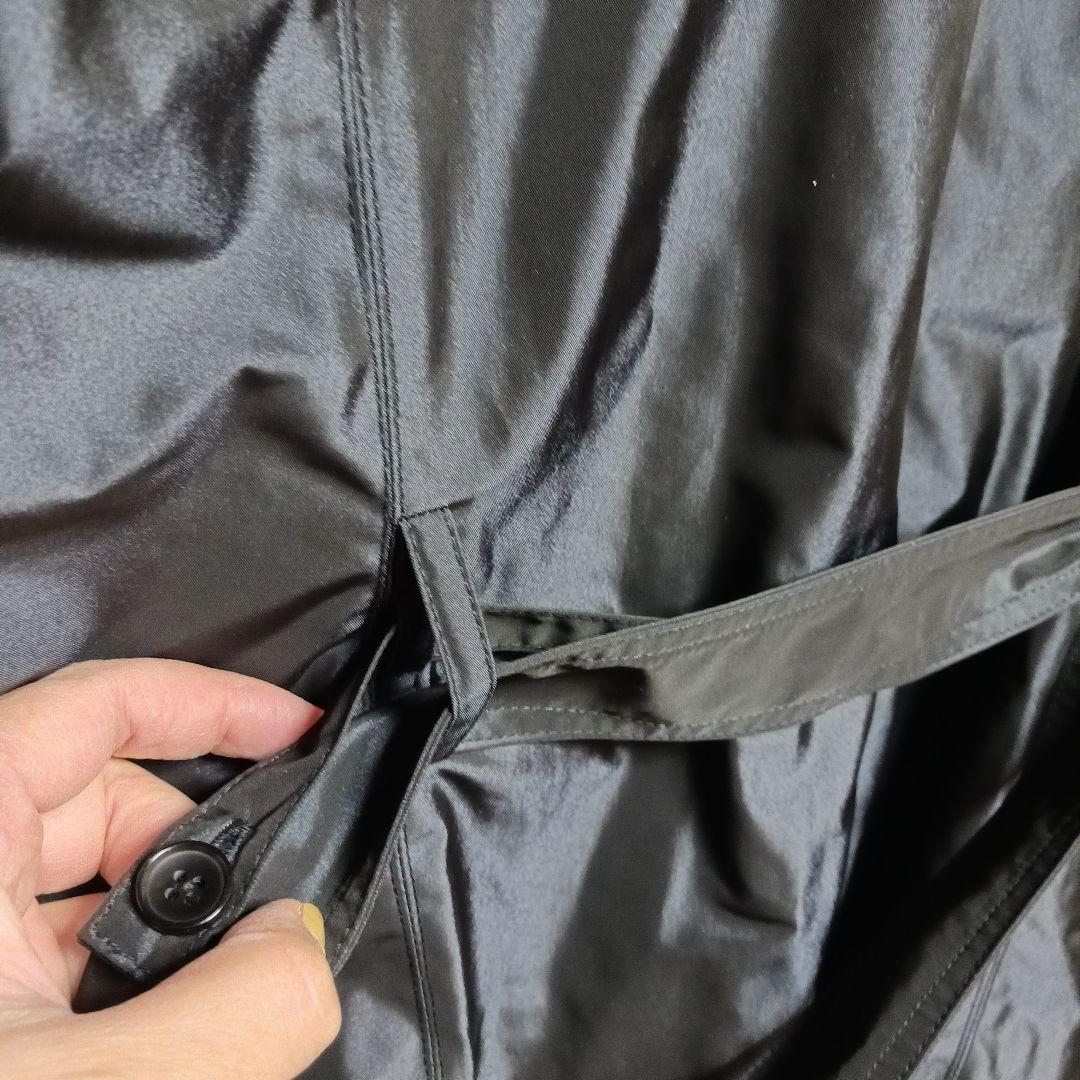 【極美品】タケオキクチ トレンチコート キルティング ライナー付 ブラック XL