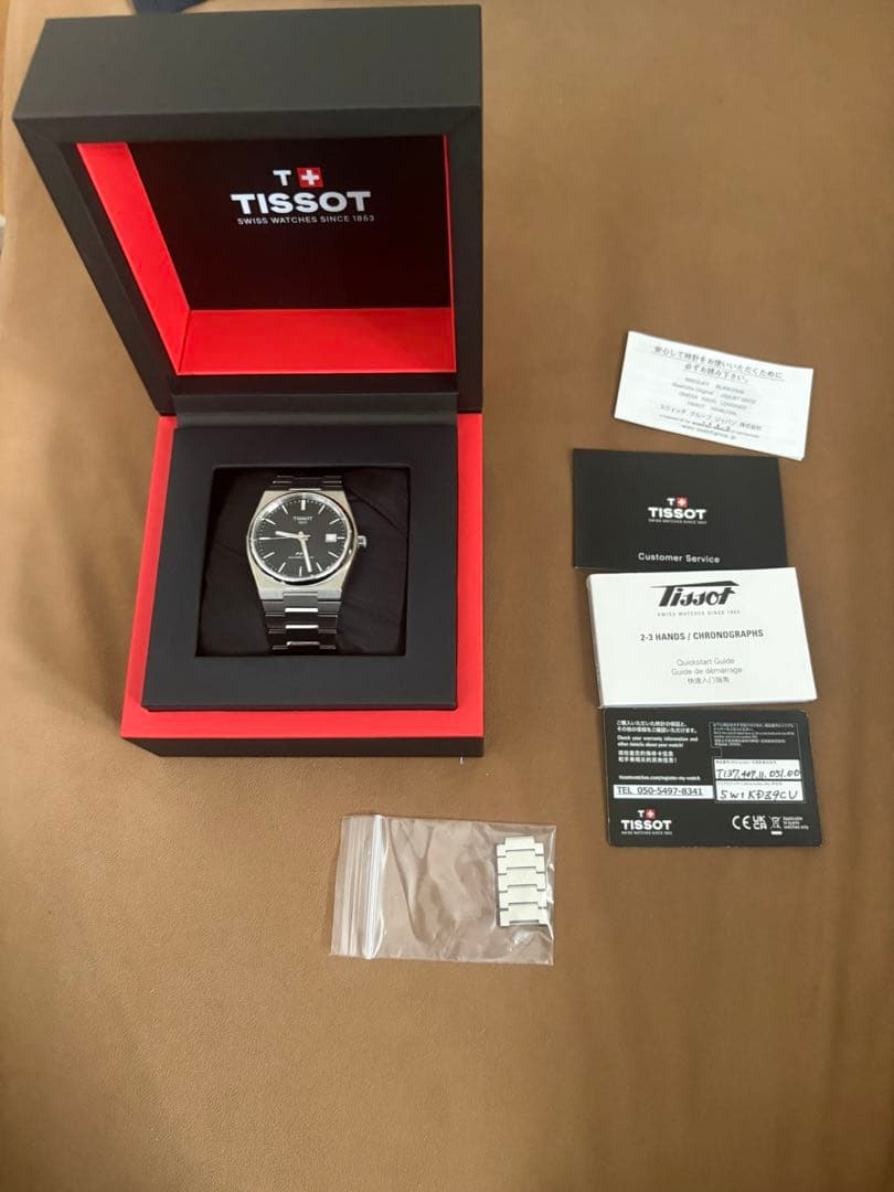 美品　Tissot PRX 40mm ブラック