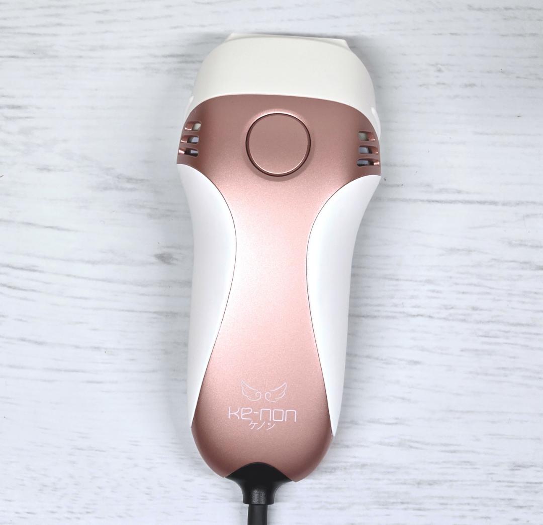 【残99.9%以上/付属品全付】脱毛器 ケノン Ver 8.5 ピンクゴールド