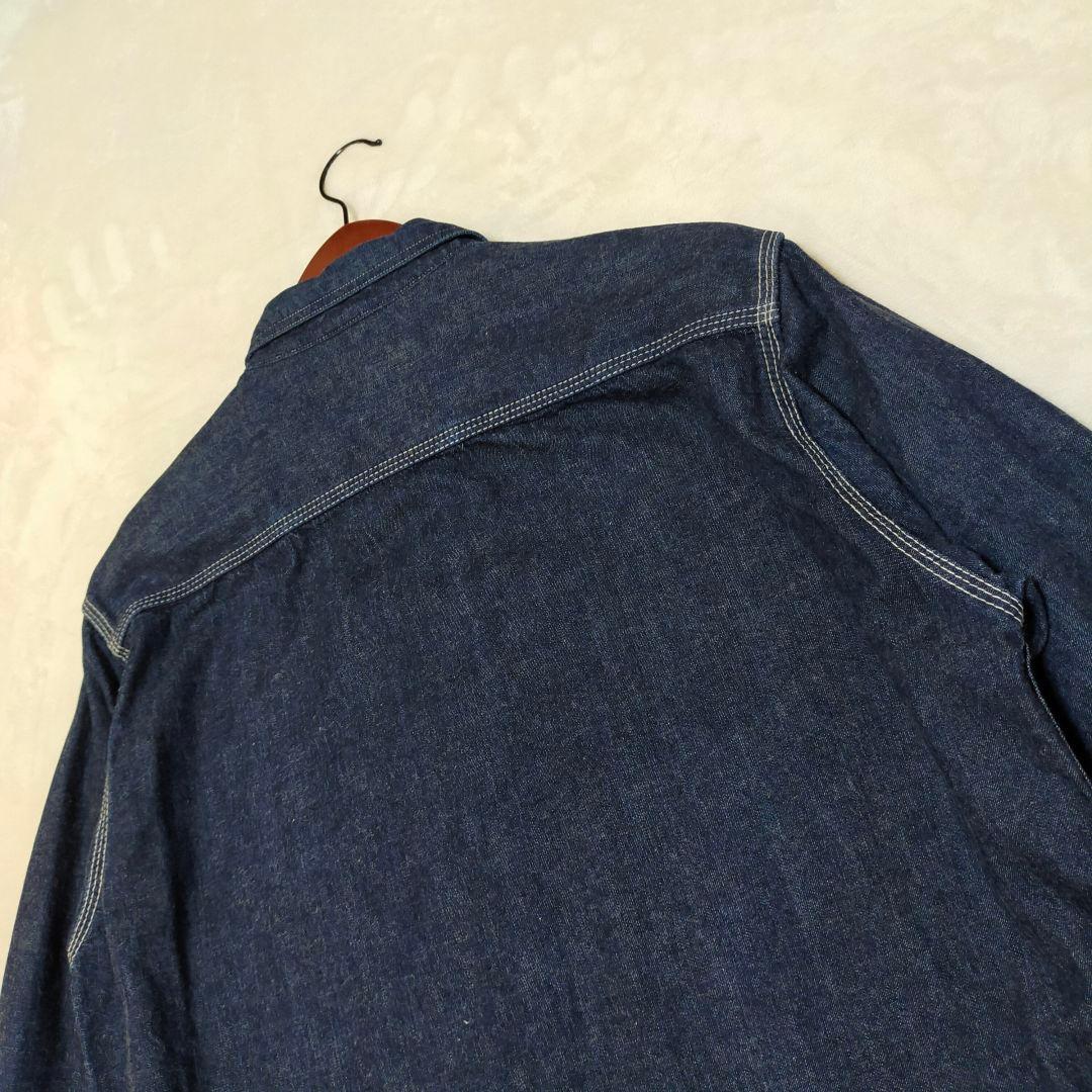 ☆☆☆　美品　TCB JEANS　デニムシャツ　キャットライトシャツ