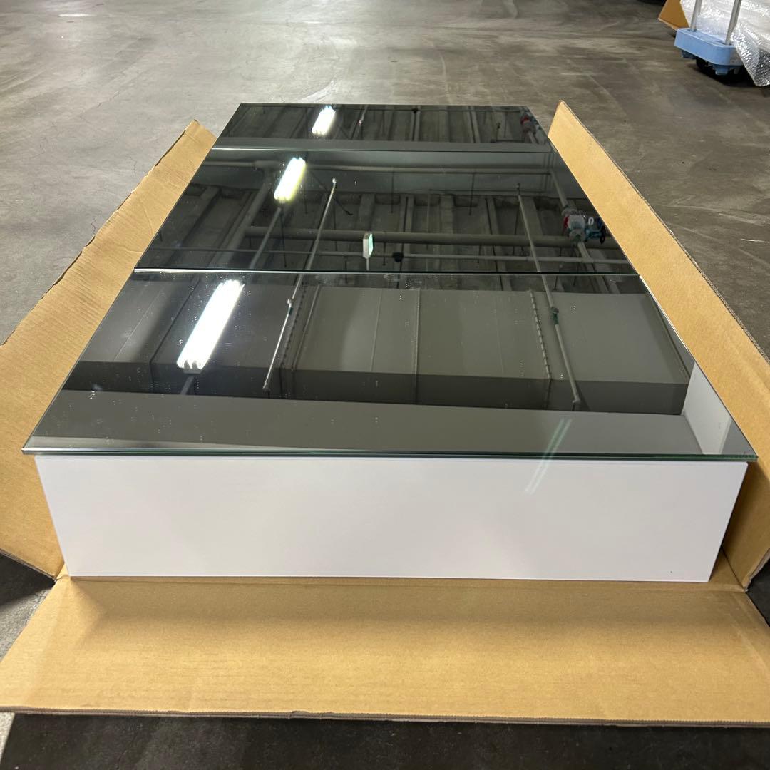 幅120cm高級洗面三面鏡ミラタップスミス超美品展示品KT12000